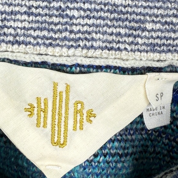 Anthropologie HWR Wool Blend Sweater Pencil Skirt Magenta/Hot Pink Accents‎ Sz S - Picture 8 of 12